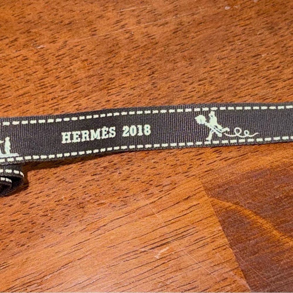 Authentic Hermes Gift Ribbon - Picture 2 of 2